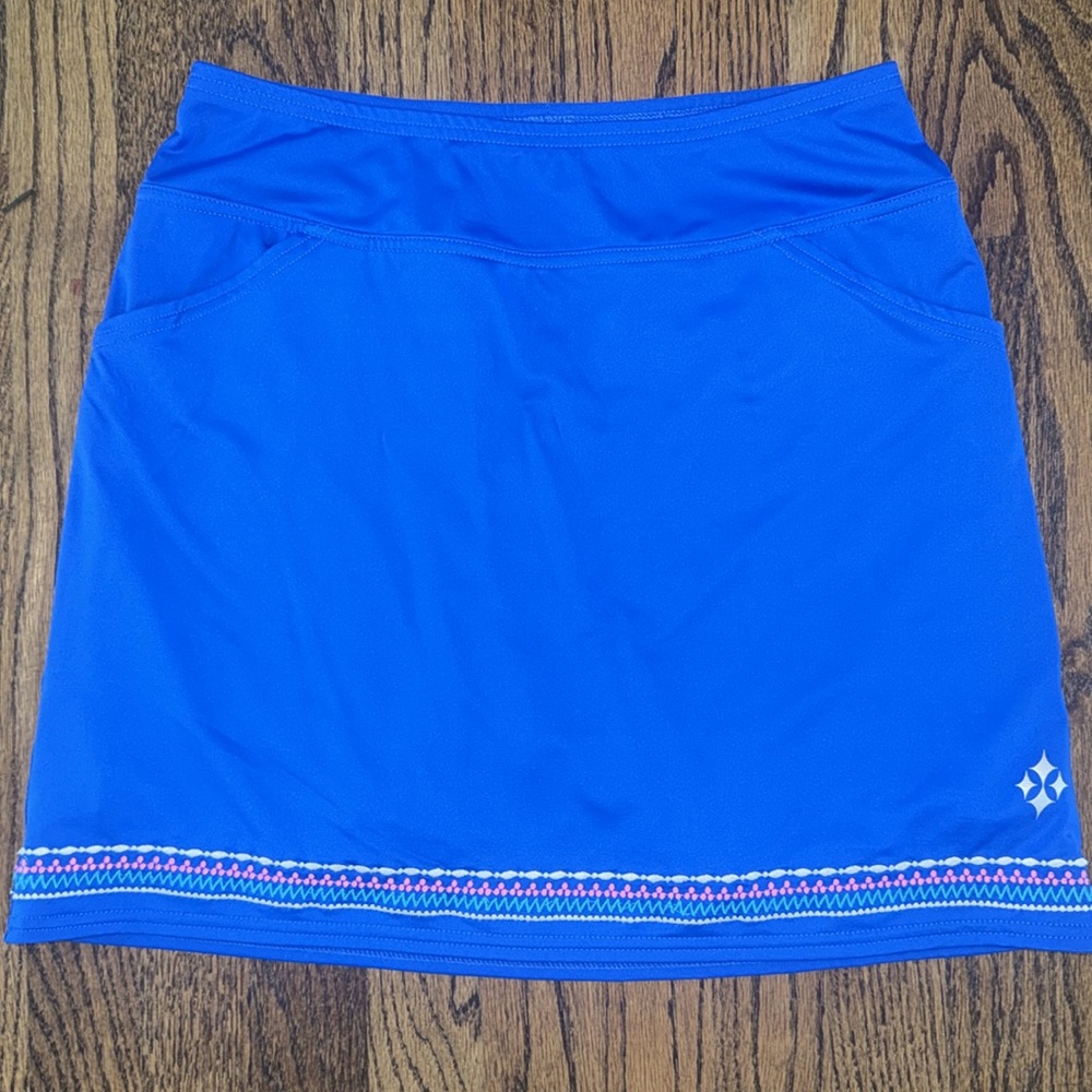 Women’s JoFit Blue Athletic Golf Skirt Skirt Small
